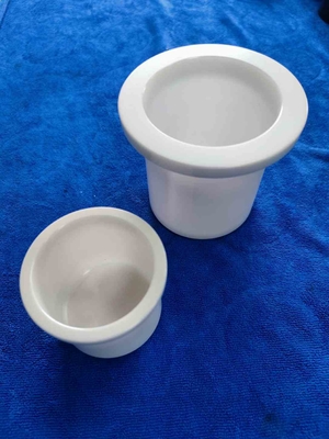 Customized Advanced Structual Ceramic Zirconia ZrO2 Ceramic Containment Shells Used For Magnetic Drive Pumps