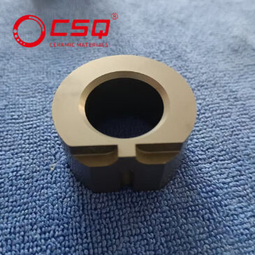 Customized Size Silicon Carbide Sliding Bearing with 1650℃ Max Temperature and Corrosion Resistance for Harsh Environments