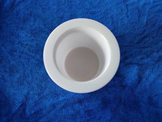 Customized Advanced Structual Ceramic Zirconia ZrO2 Ceramic Containment Shells Used For Magnetic Drive Pumps